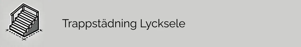 Trappstädning Lycksele