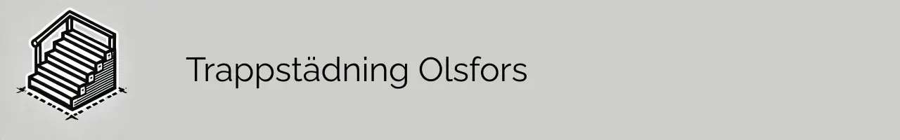 Trappstädning Olsfors