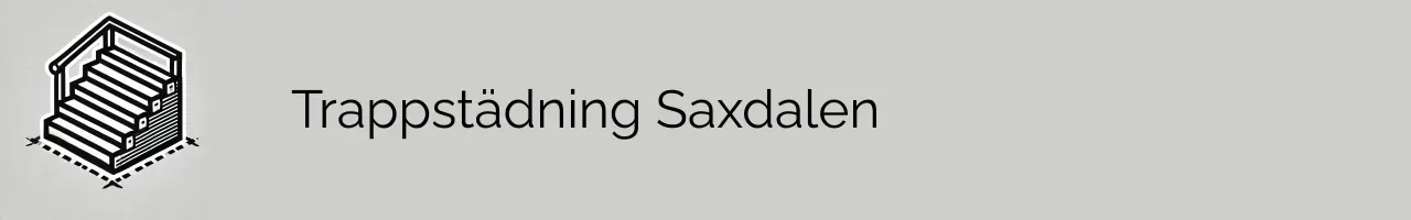 Trappstädning Saxdalen