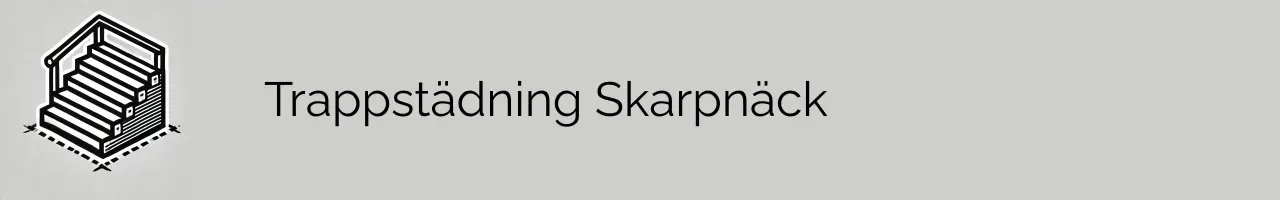 Trappstädning Skarpnäck