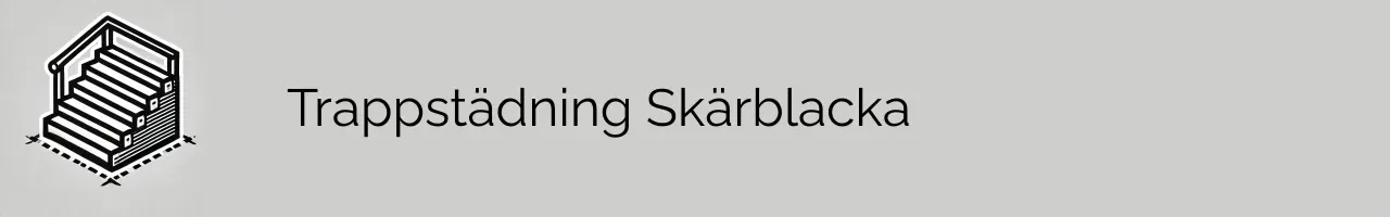 Trappstädning Skärblacka