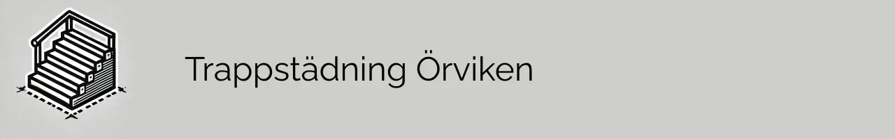 Trappstädning Örviken